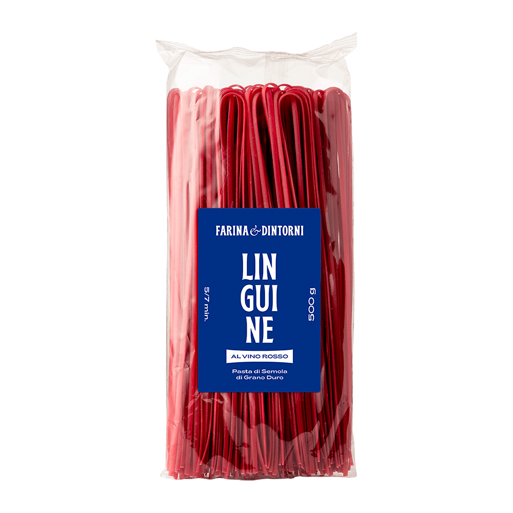 Linguine bietola rossa e aroma naturale vino rosso 500g
