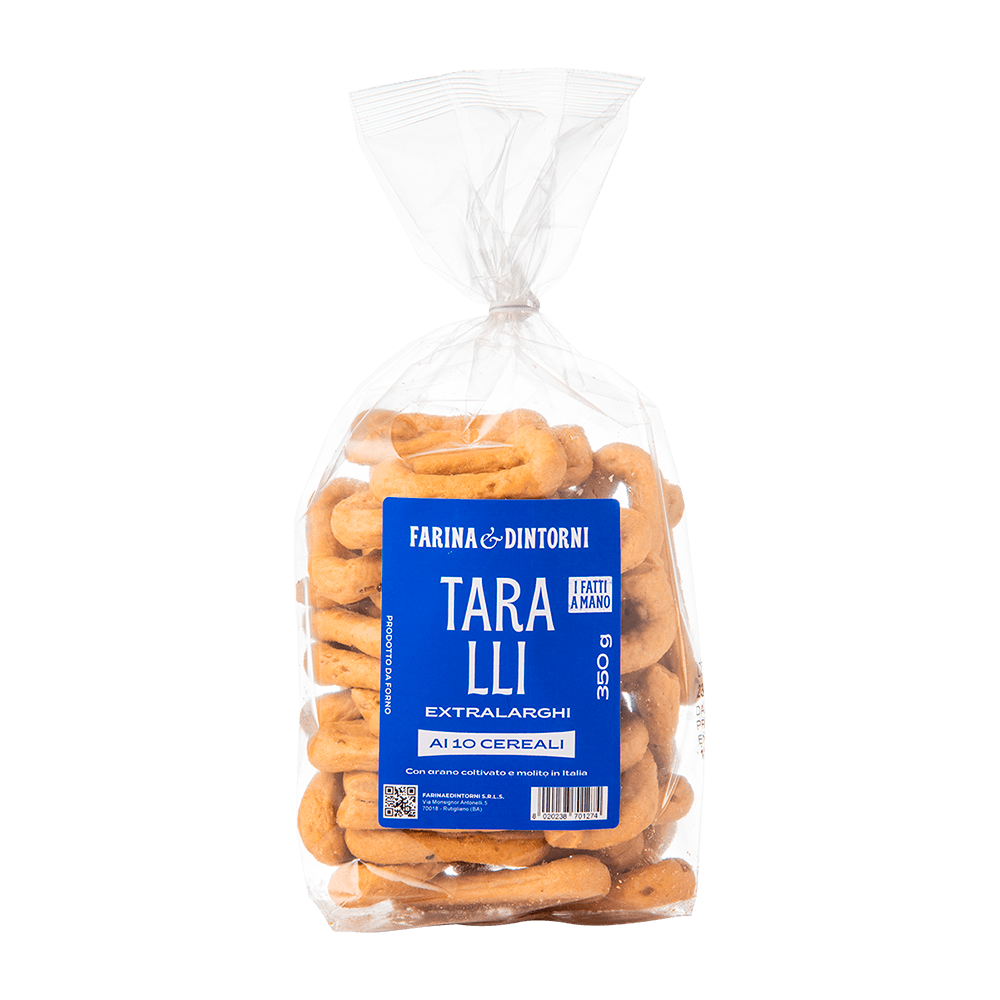 Taralli extralarghi ai 10 cereali 350g
