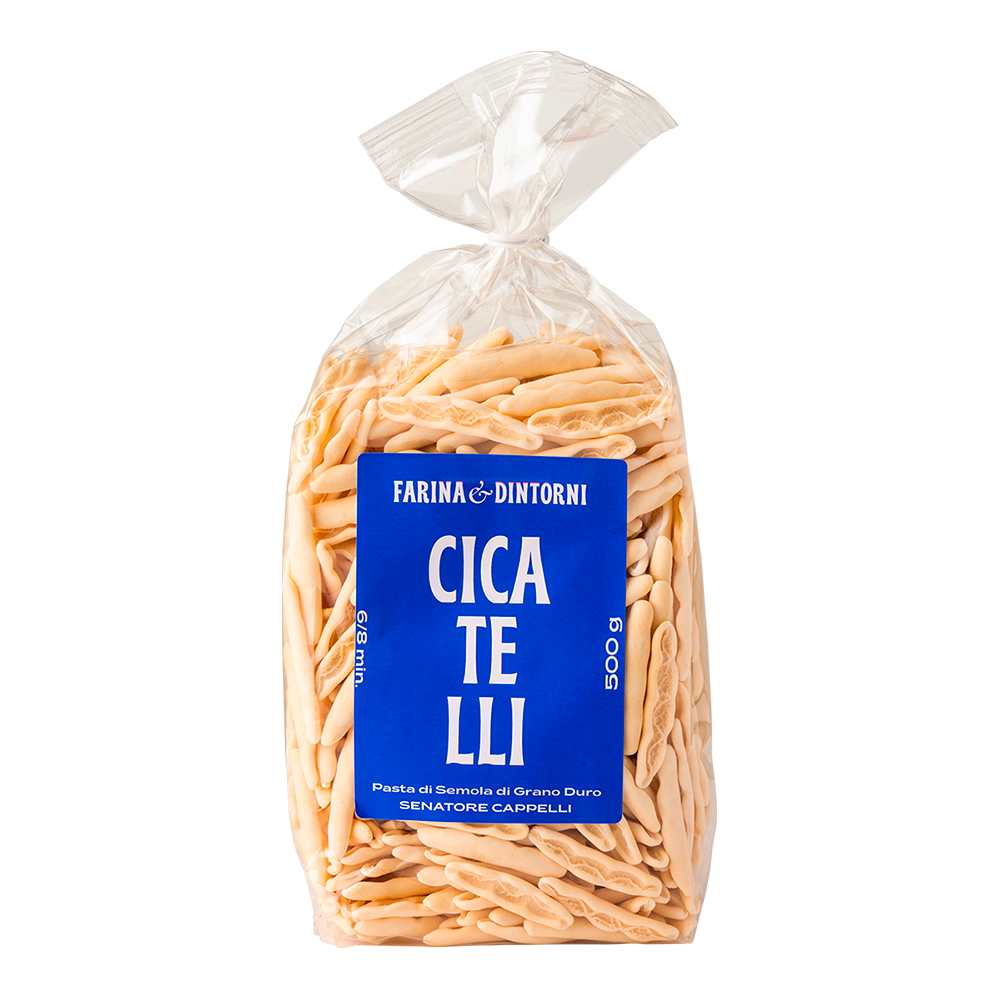 Cicatelli di semola Senatore Cappelli 500g