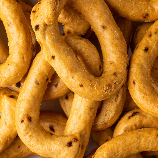 Taralli extralarghi alla cipolla 350g