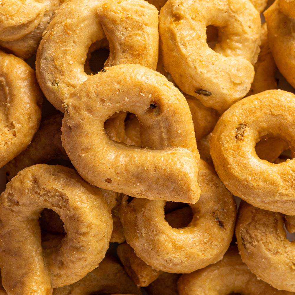 Taralli caserecci al peperoncino 350g
