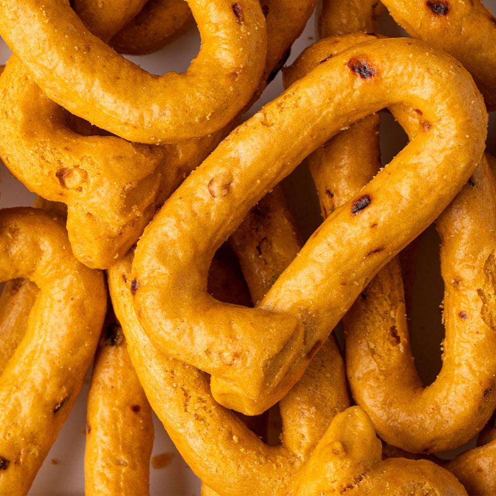 Taralli extralarghi paprika dolce e peperoncino 350g