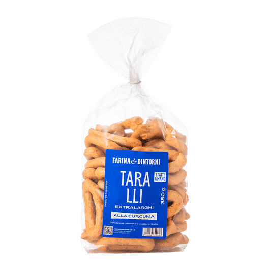 Taralli extralarghi alla curcuma 350g
